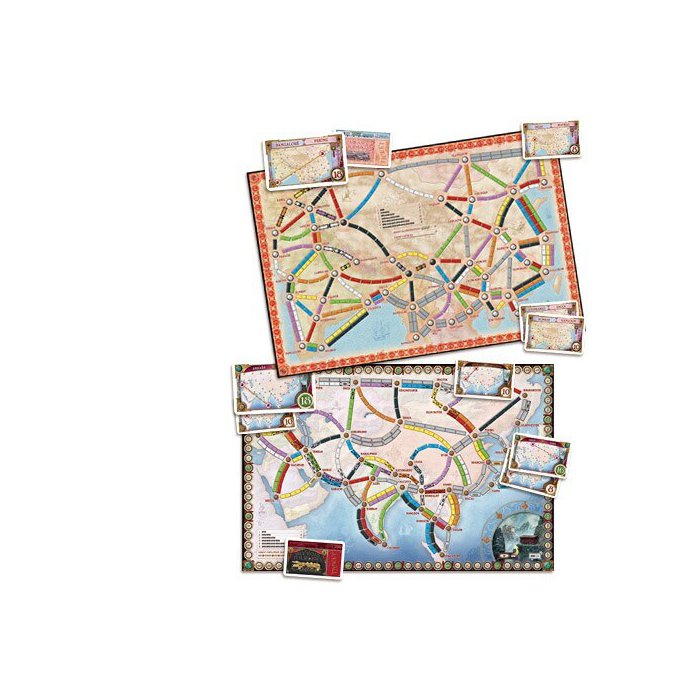 ticket to ride - asia + legendary asia