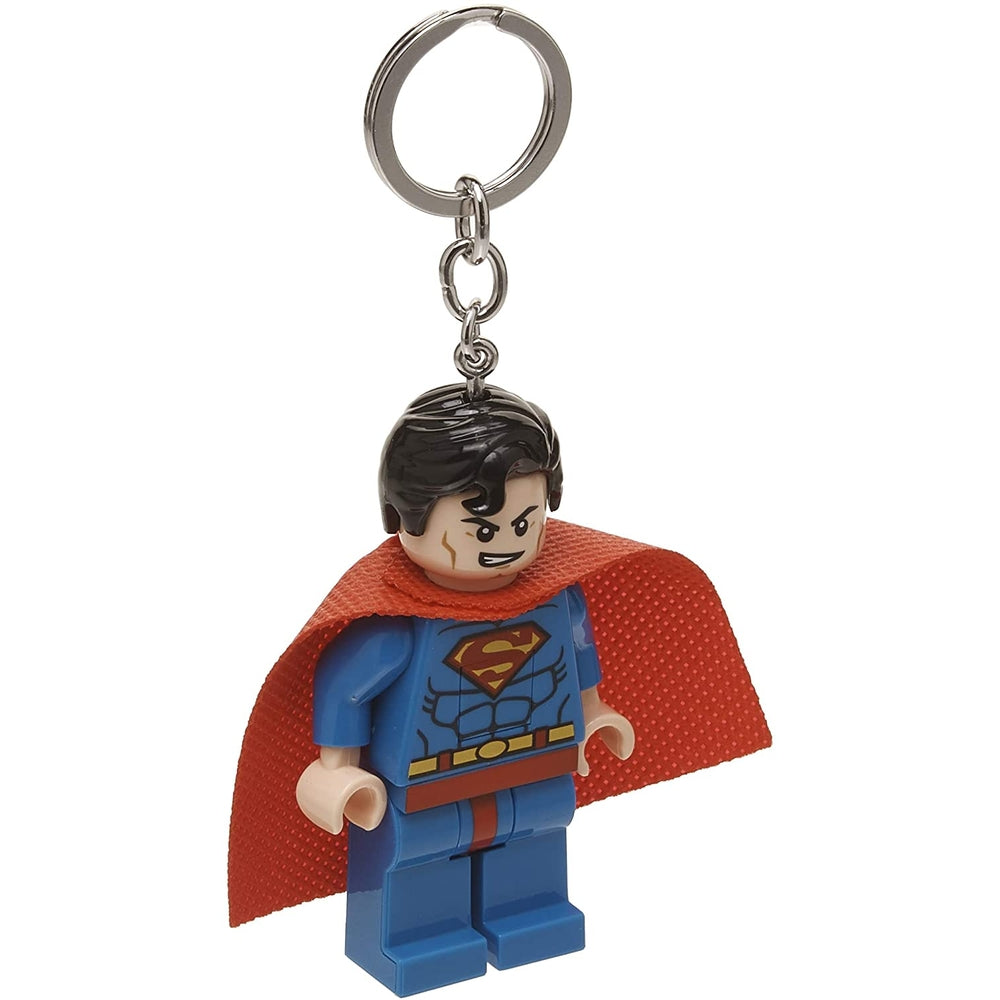 Gadget lgl-ke39 superman portachiavi con torcia led