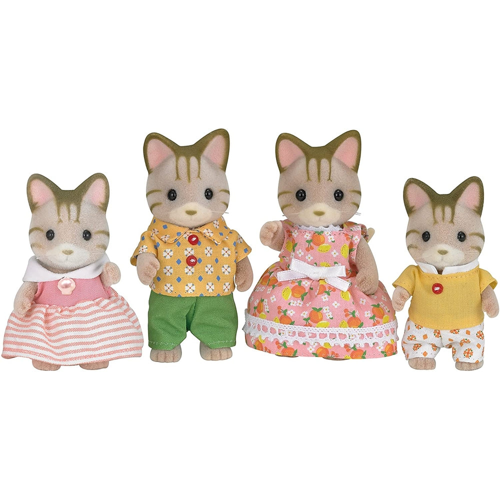 famiglia gatti striati