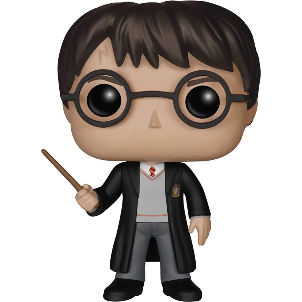 harry potter - harry potter con uniforme e bacchetta 9cm - funko pop! 01