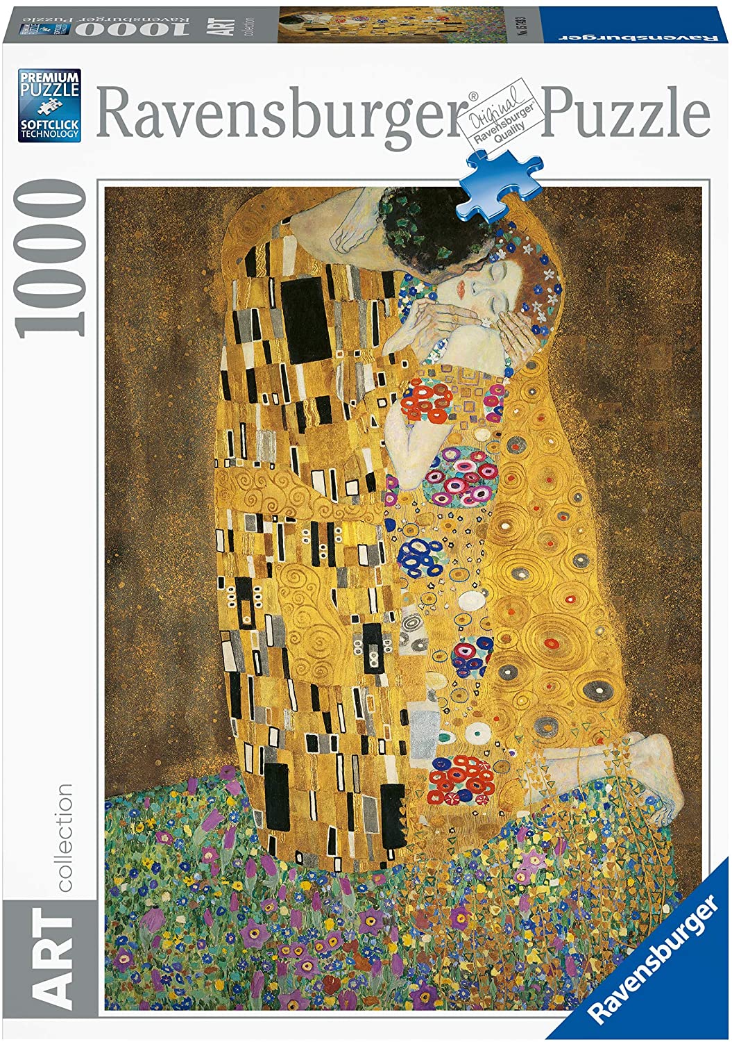 klimt: il bacio - puzzle 1000 pezzi
