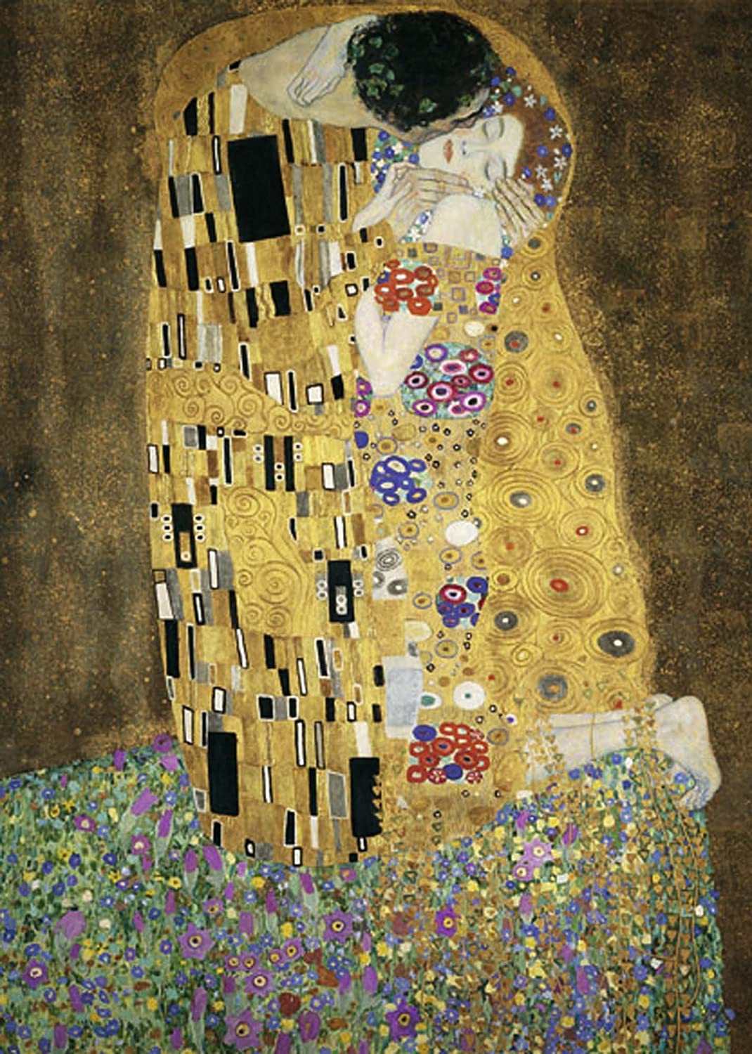 klimt: il bacio - puzzle 1000 pezzi