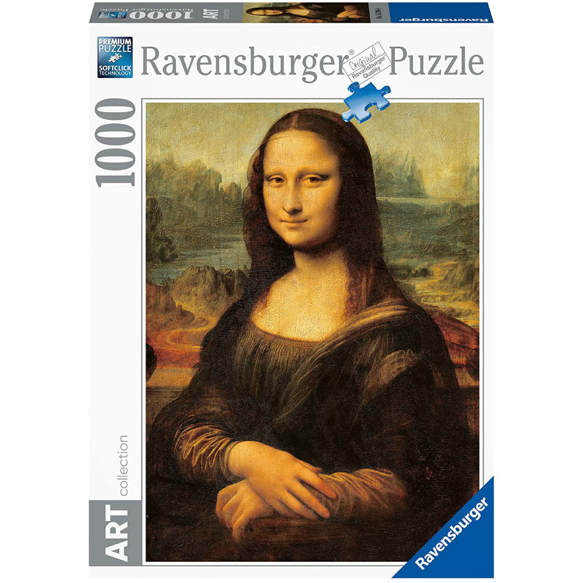 leonardo da vinci: la gioconda - puzzle 1000 pezzi