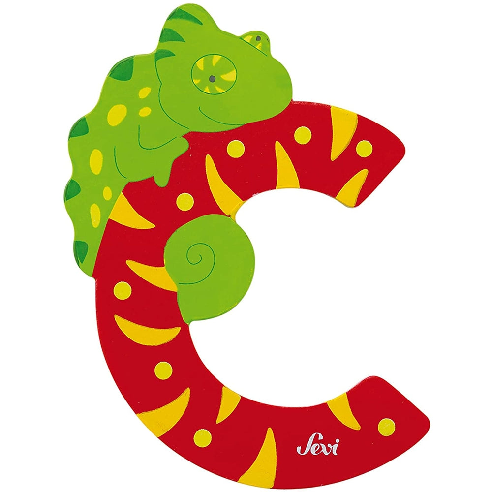 lettera c camaleonte