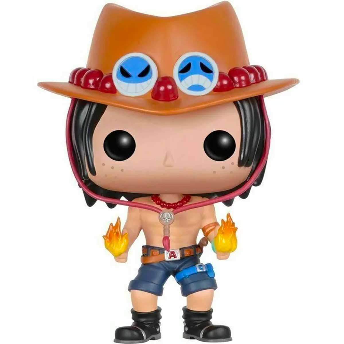 one piece - portgas d. ace 9cm - funko pop! 100