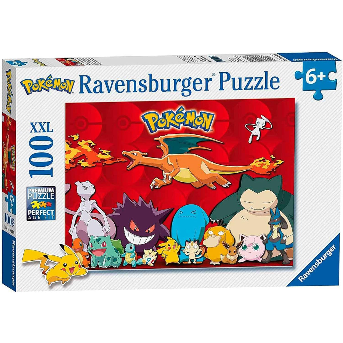 pokémon - puzzle 100 pezzi xxl