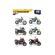 moto cross - 1:12 - modello assortito