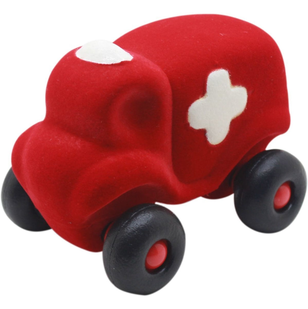 ambulanza rossa in caucciù naturale