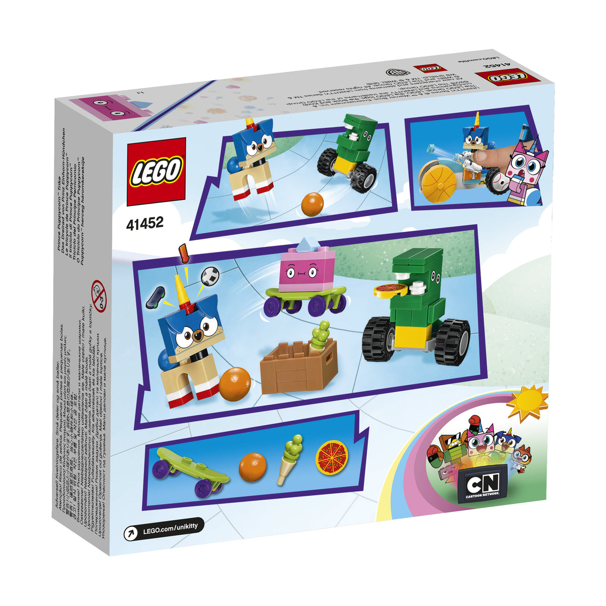 LEGO Unikitty 41452 il triciclo di prince puppycorn