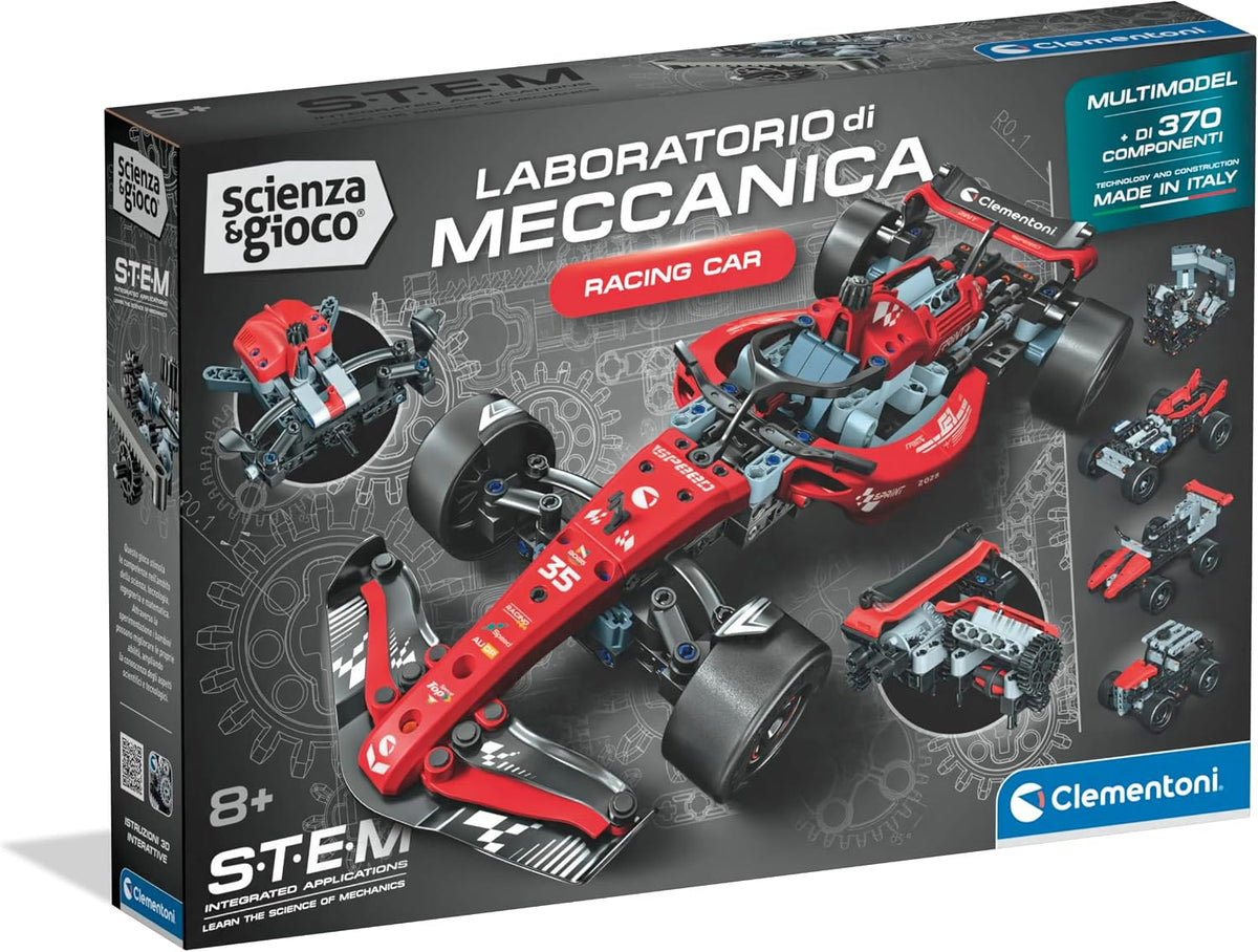 laboratorio di meccanica - auto da corsa