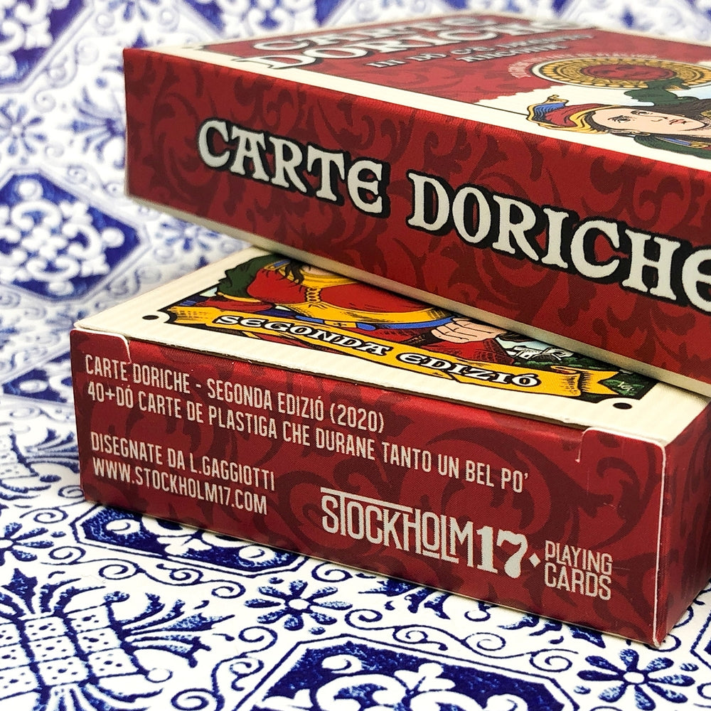 carte doriche - segonda ediziò - le carte da gioco piacentine di ancona