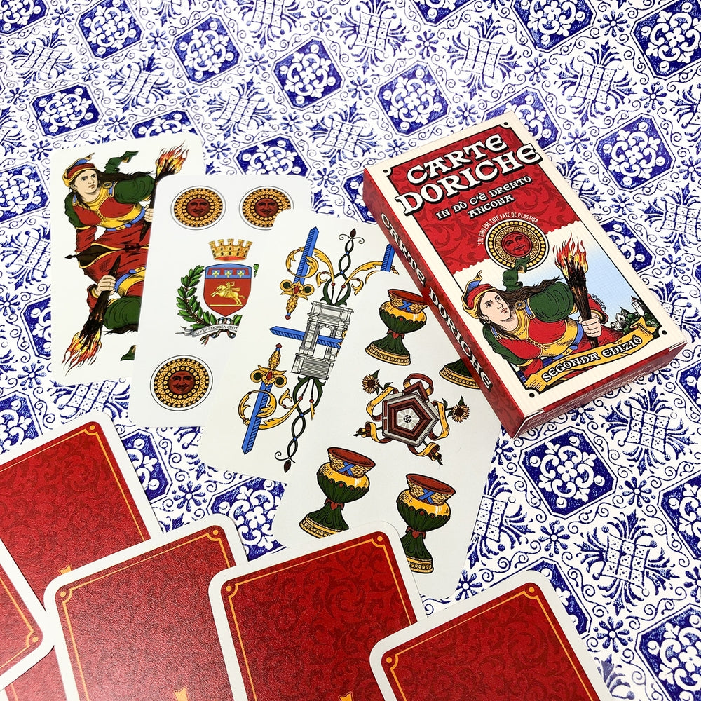 carte doriche - segonda ediziò - le carte da gioco piacentine di ancona