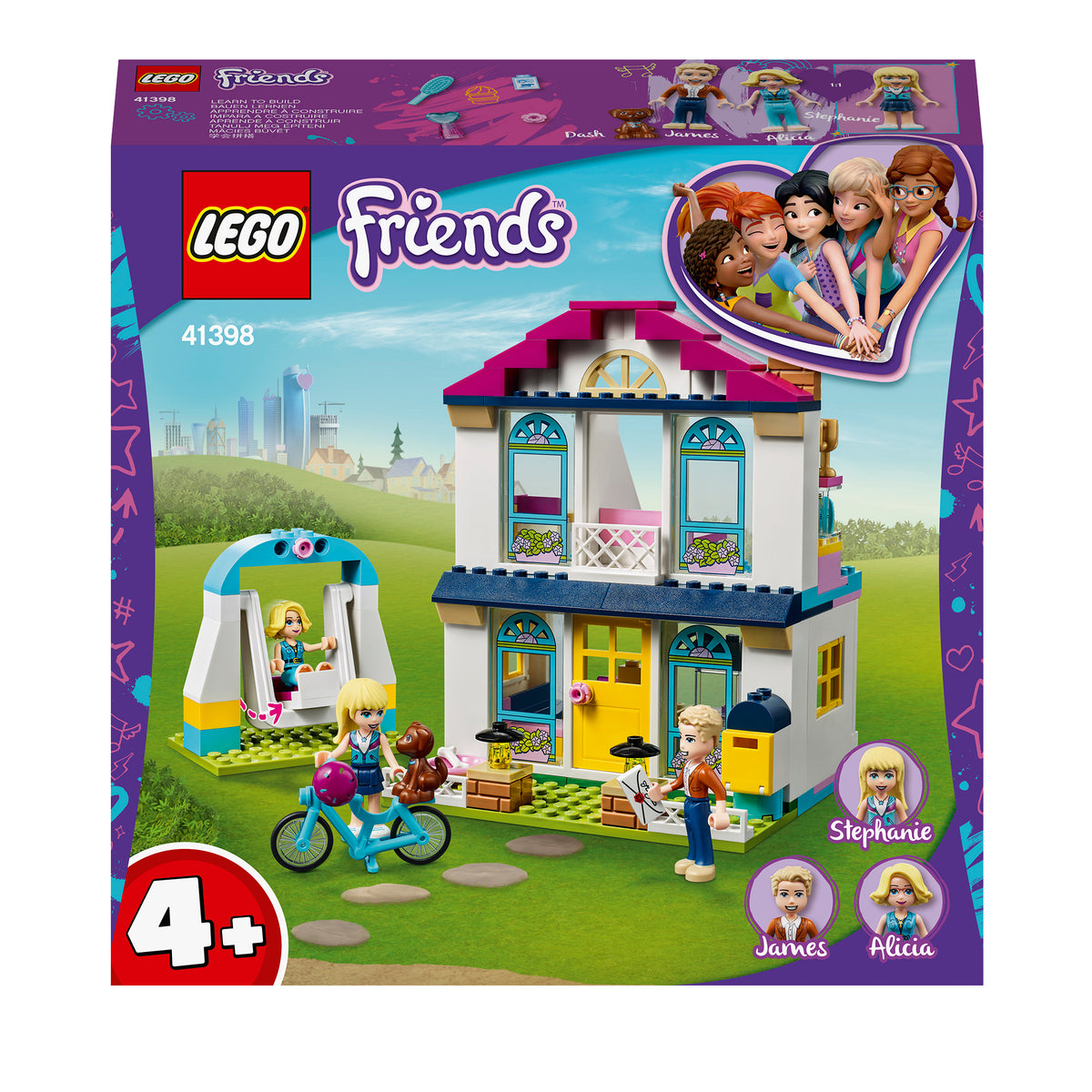 LEGO Friends 41398 La casa di Stephanie 4+