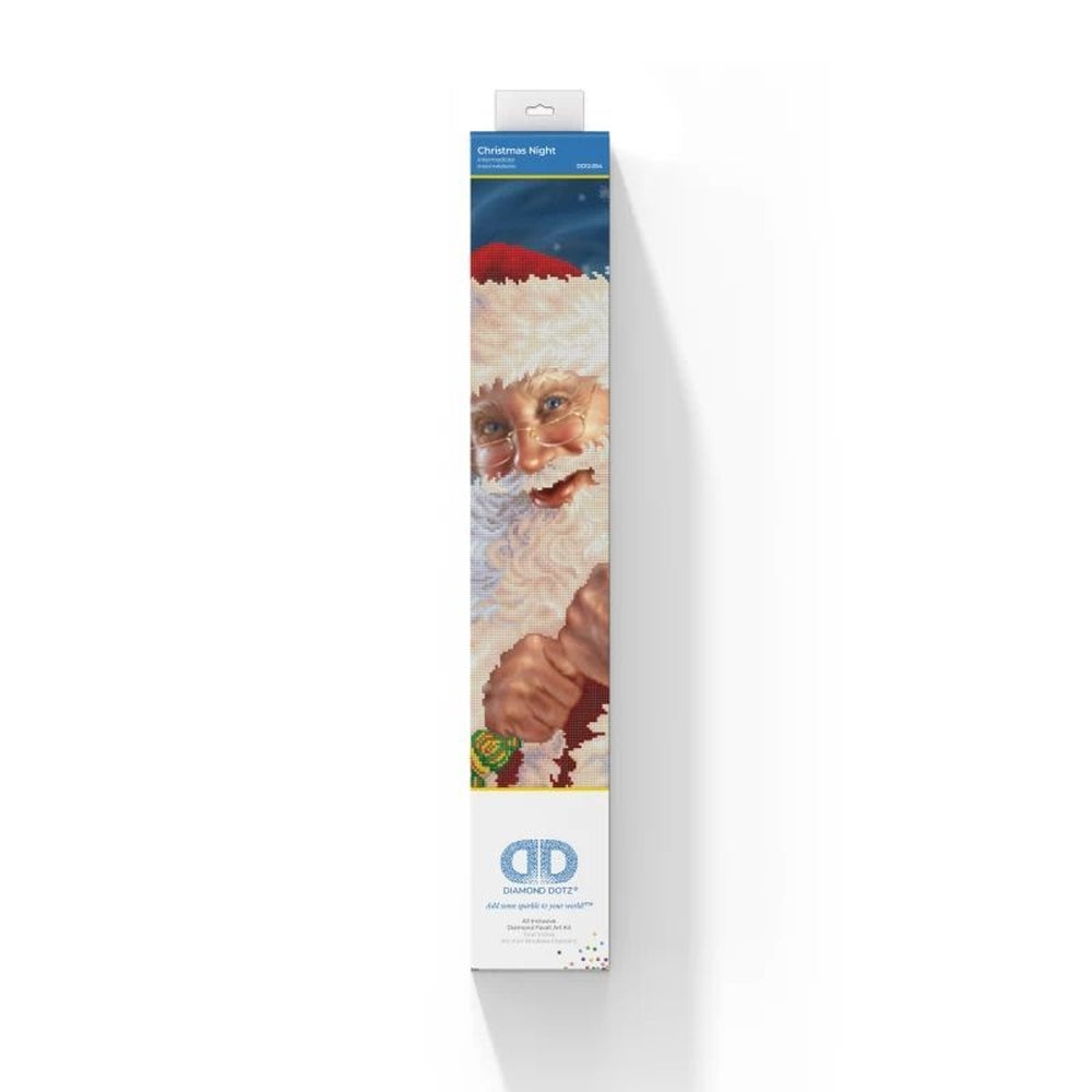 christmas night - diamond dotz intermediate dd12.054 52x67cm
