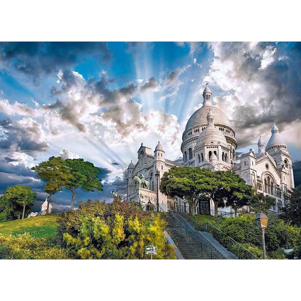 montmartre - puzzle 1000 pezzi high quality collection