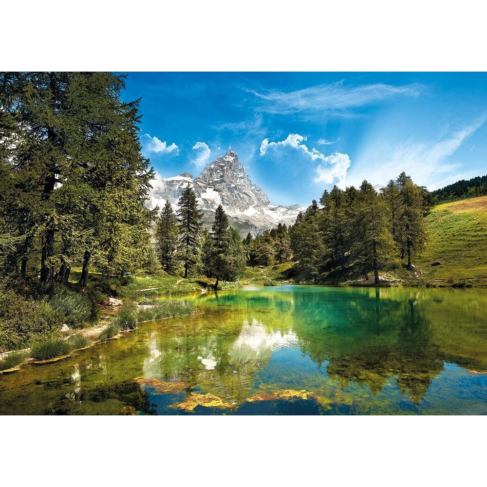 blue lake - puzzle 1500 pezzi high quality collection