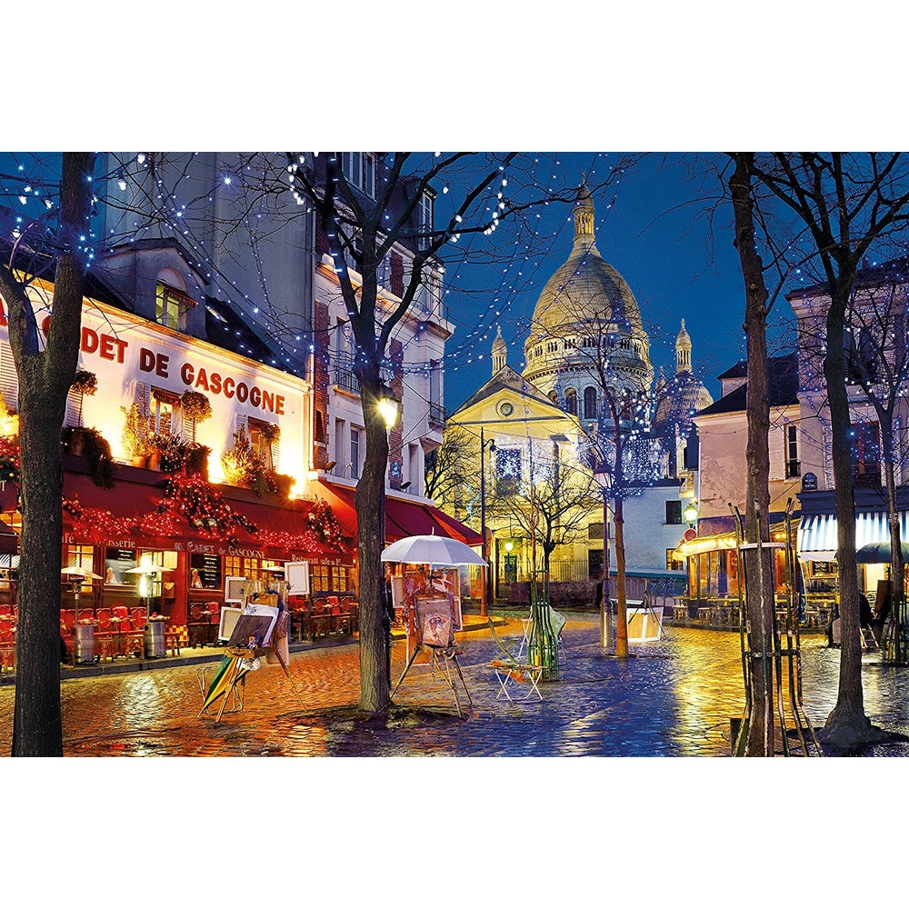 paris-montmartre - puzzle 1500 pezzi high quality collection