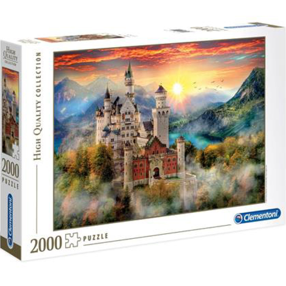 neuschwastein 2017 - puzzle 2000 pezzi high quality collection