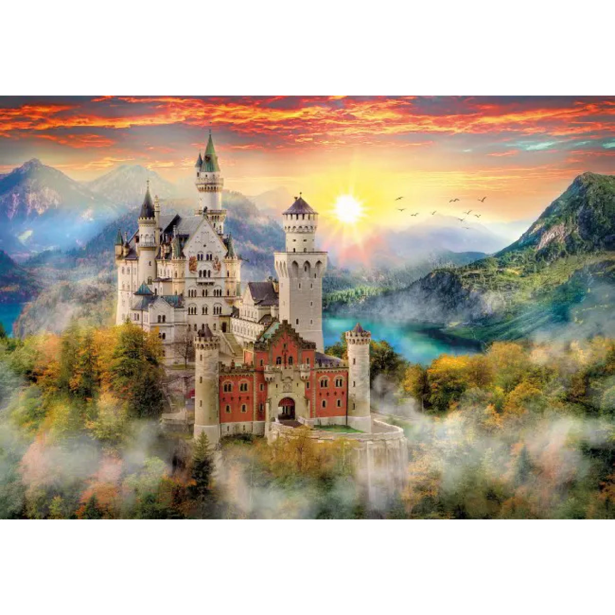 neuschwastein 2017 - puzzle 2000 pezzi high quality collection