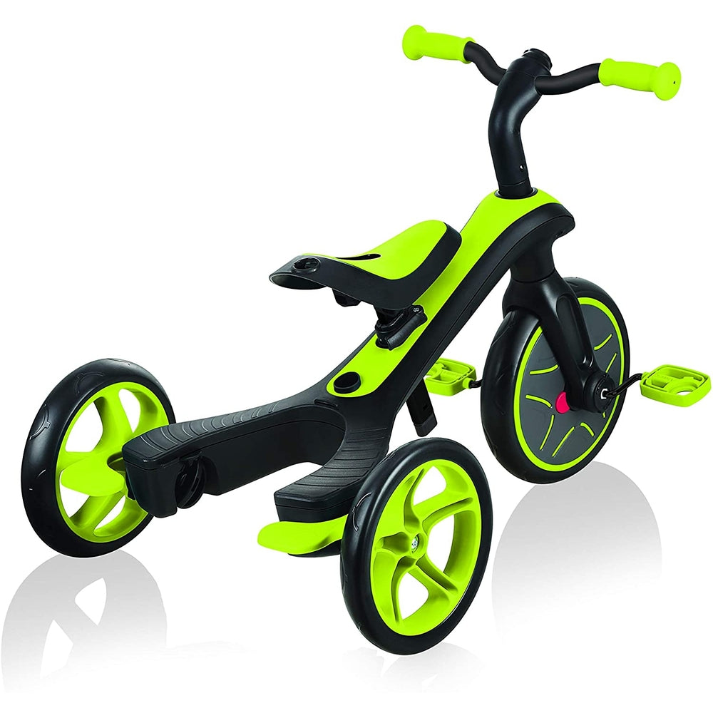 globber - triciclo xplorer trike 4in1 - verde lime