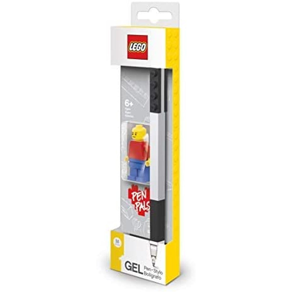 Cancelleria penna gel nera più minifigure