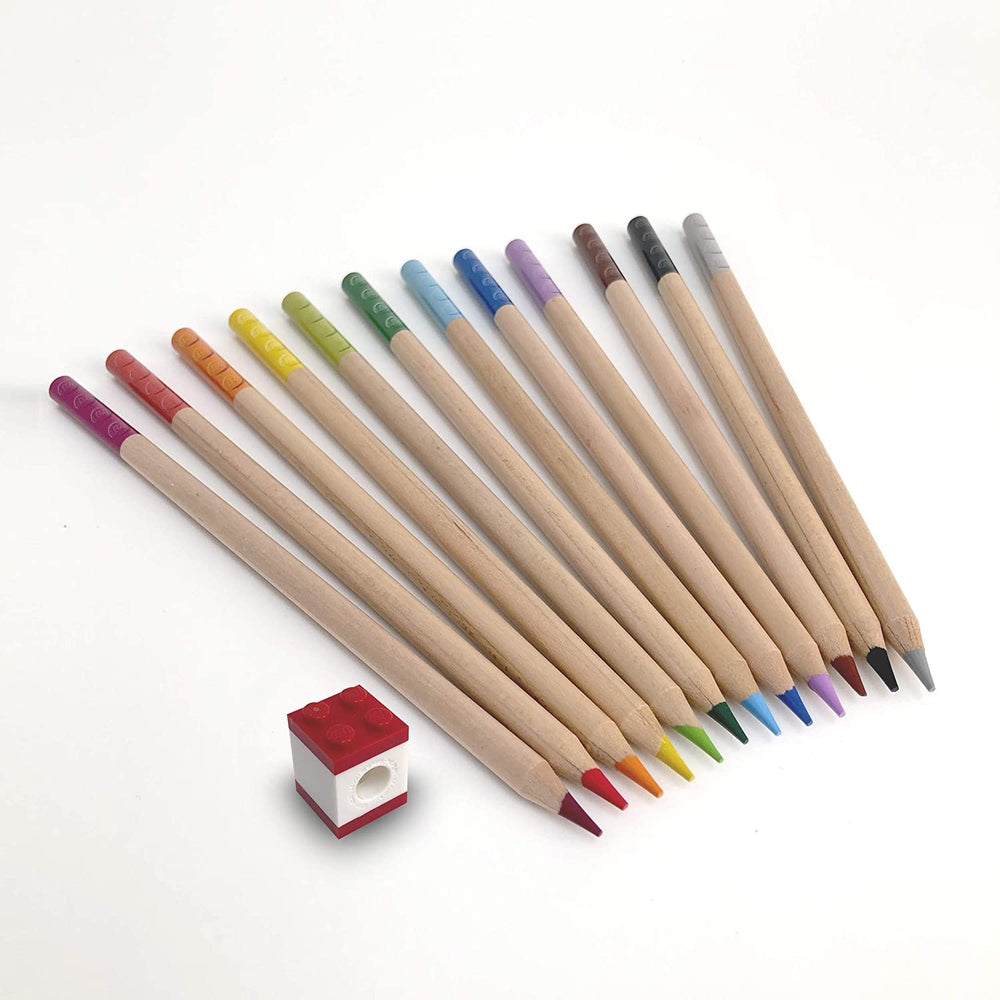 Disegno e Colori matite colorate 12 pezzi più topper new brick