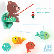 mobile orso pescatore