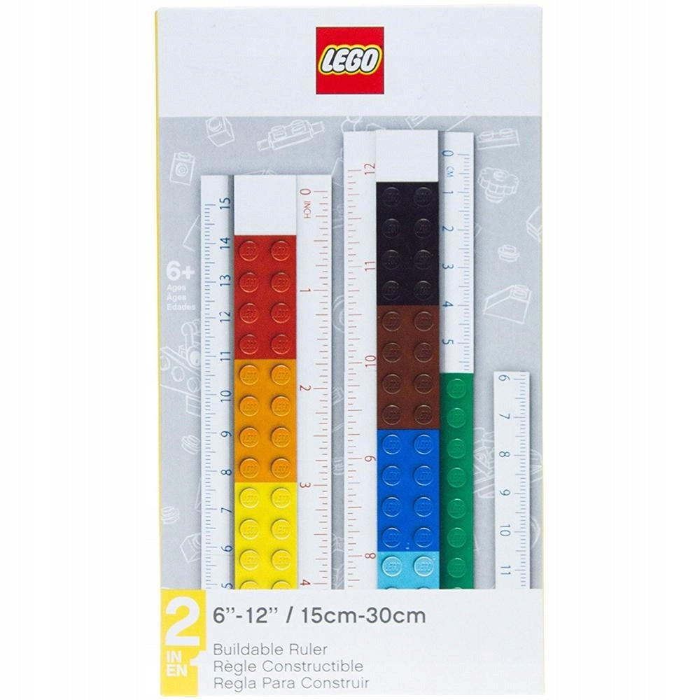 Cancelleria righello componibile con minifigure