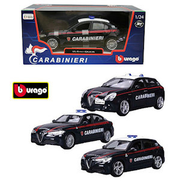 auto burago carabinieri 1:24 - un modello assortito
