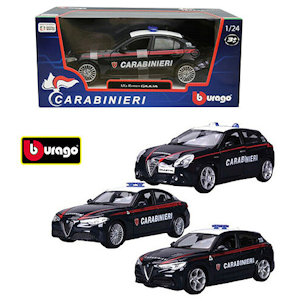 auto burago carabinieri 1:24 - un modello assortito