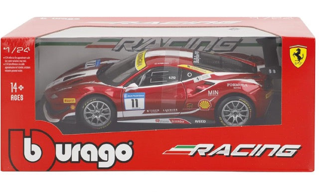 ferrari 488 challenge - formula racing 2017 - 1:24