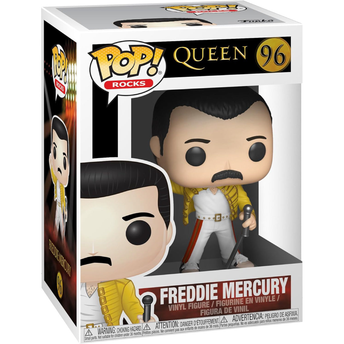 queen - freddie mercury 9cm - funko pop! 96