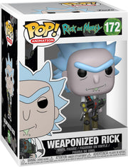 rick and morty: weaponized rick 9 cm - funko pop! 172