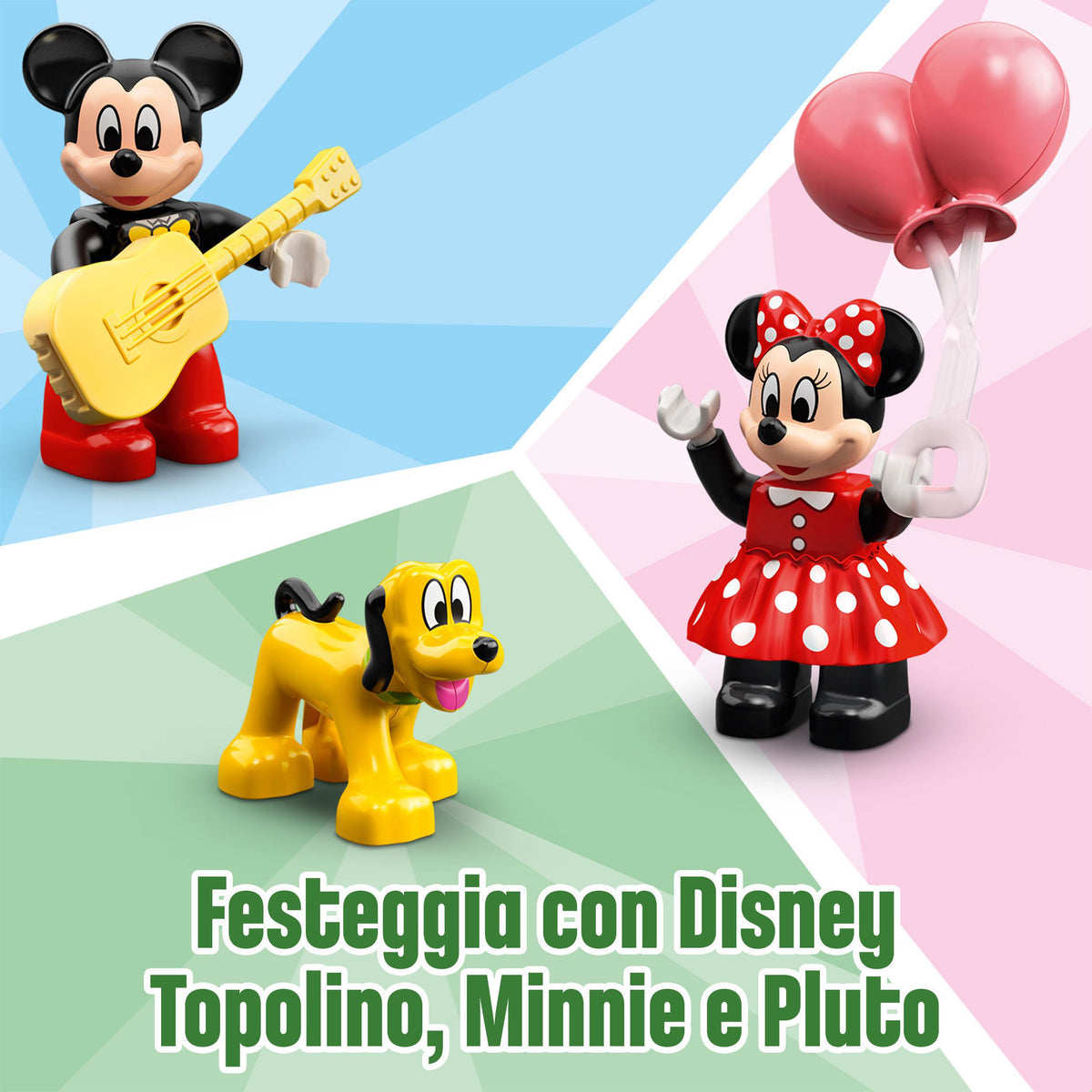 LEGO Duplo 10941 il treno del compleanno di topolino e minnie