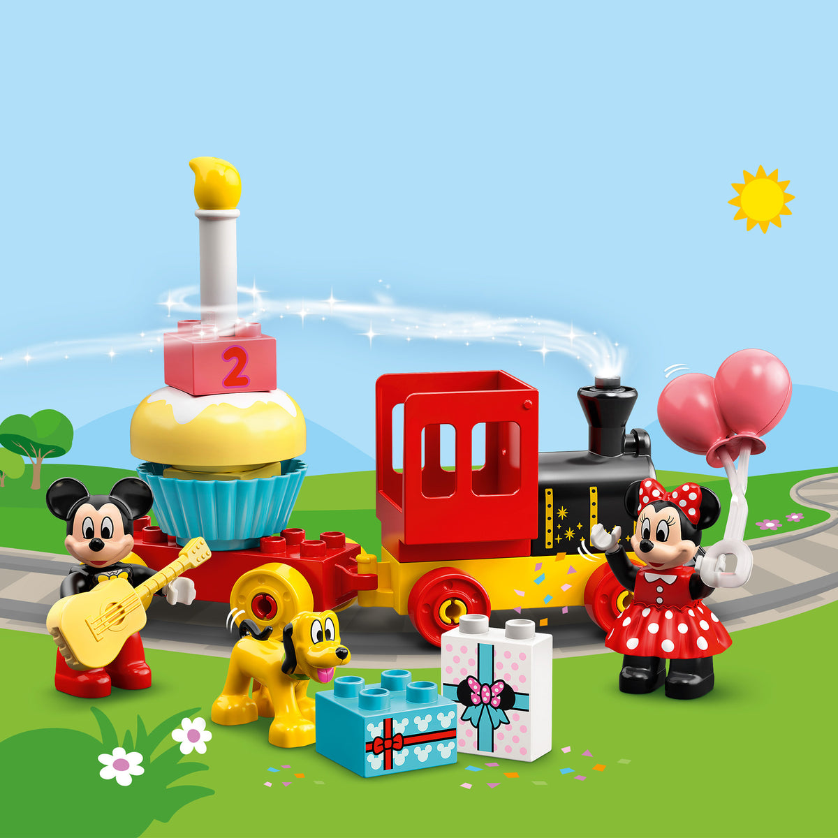 LEGO Duplo 10941 il treno del compleanno di topolino e minnie