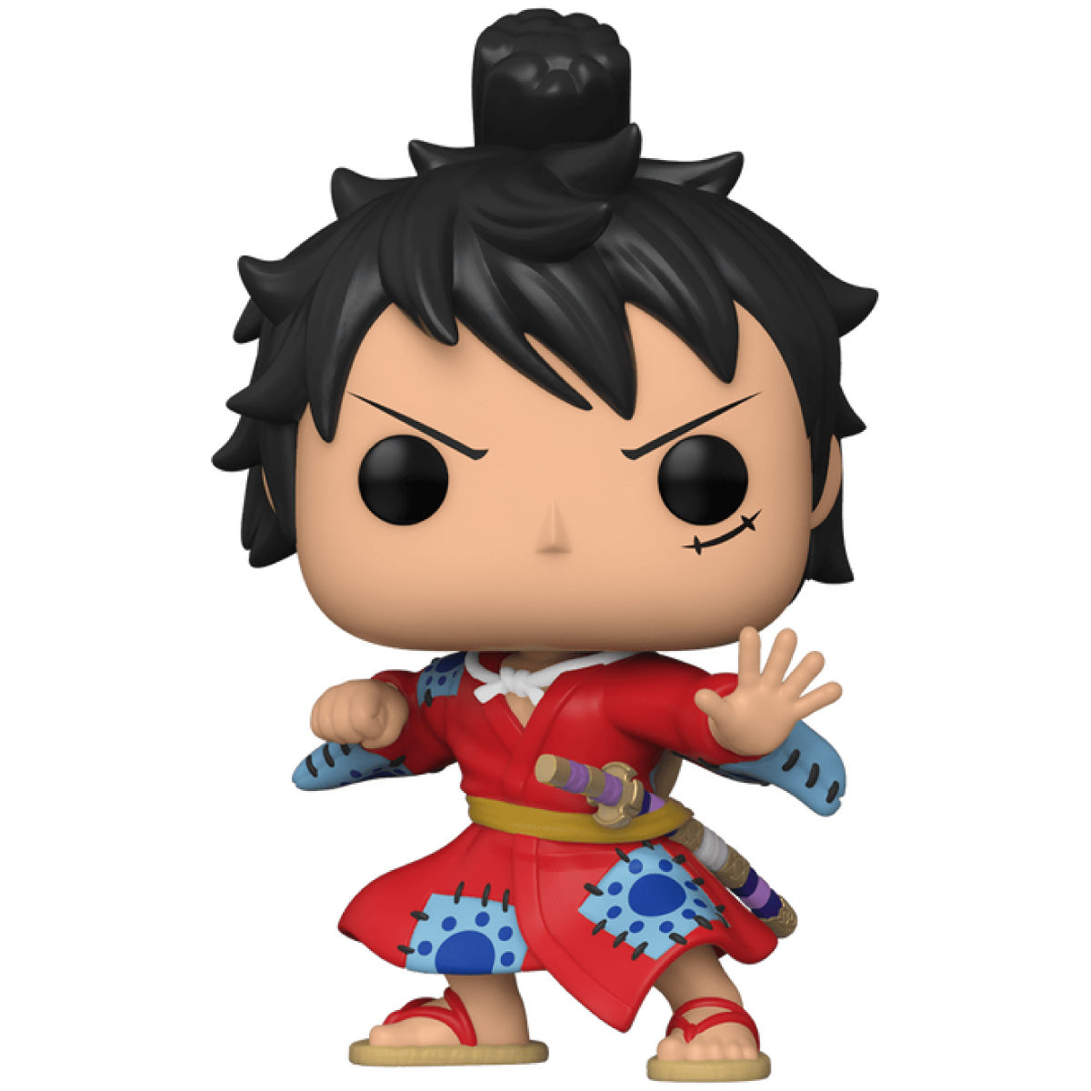 one piece - luffy in kimono 9cm - funko pop! 921