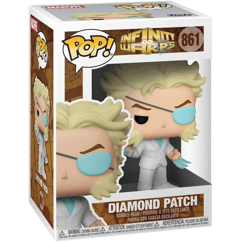 marvel: infinity warps - diamond patch - funko pop 861