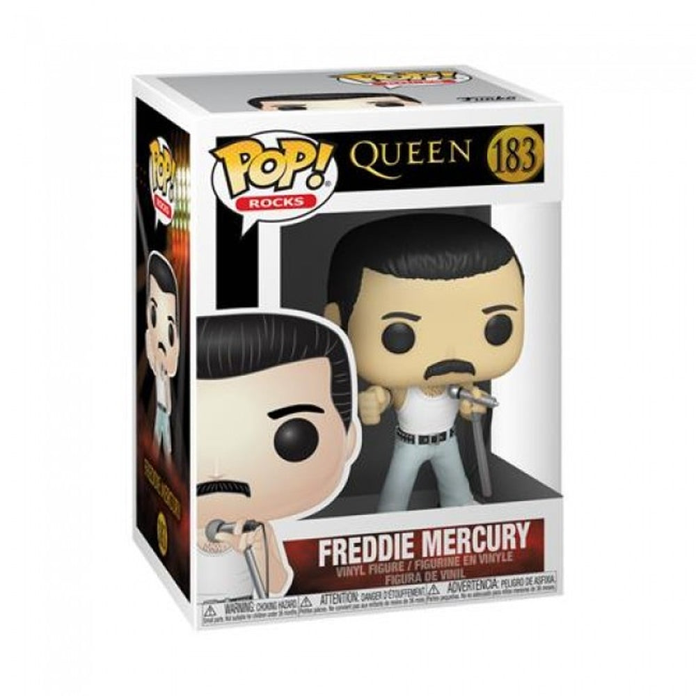 queen - freddie mercury radio gaga 1985 di 9cm - funko pop! 183