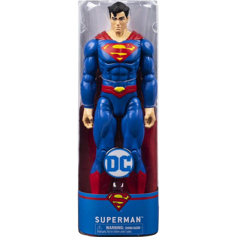 dc comics - superman - personaggio snodabile di 30cm