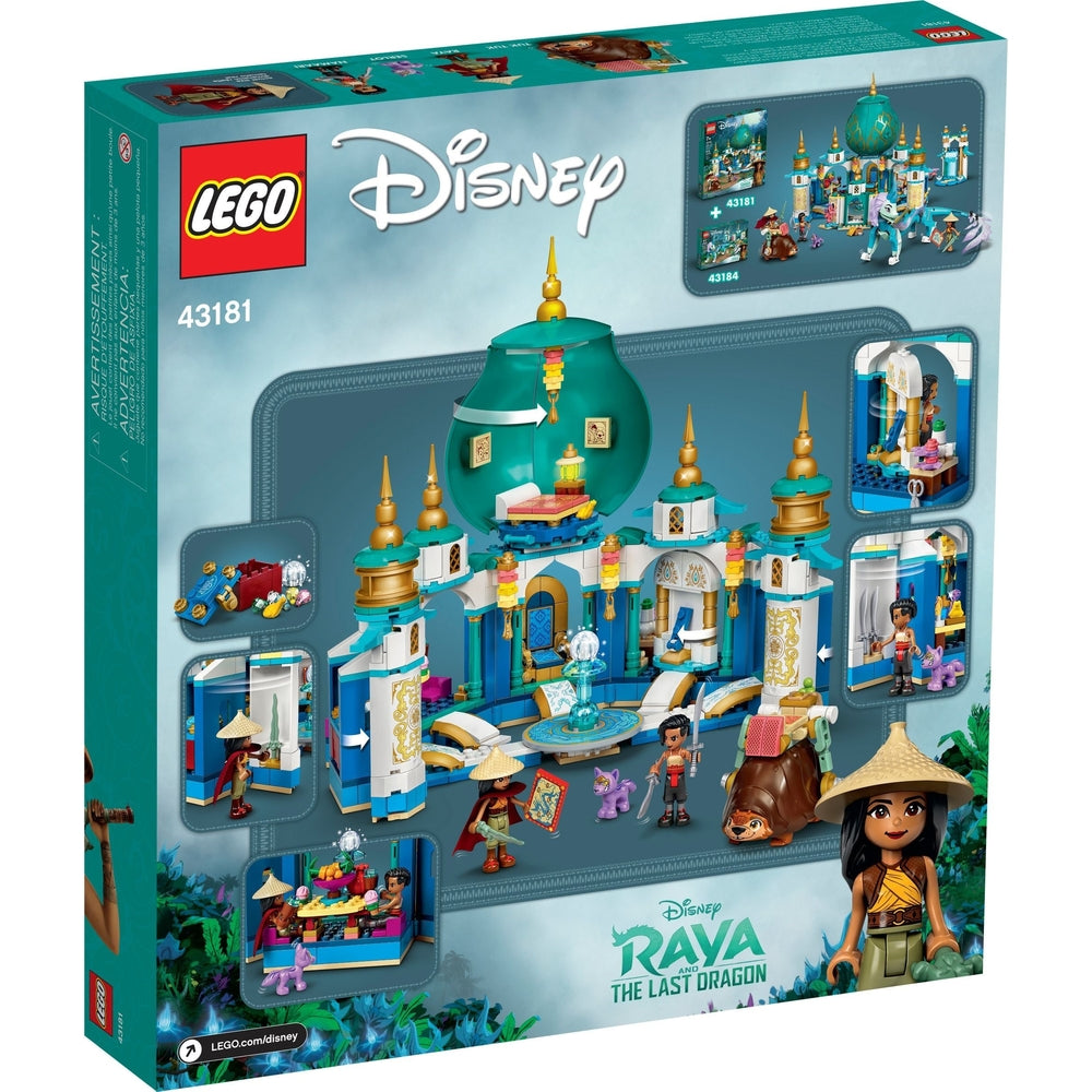 LEGO Disney Princess 43181 raya e il palazzo del cuore