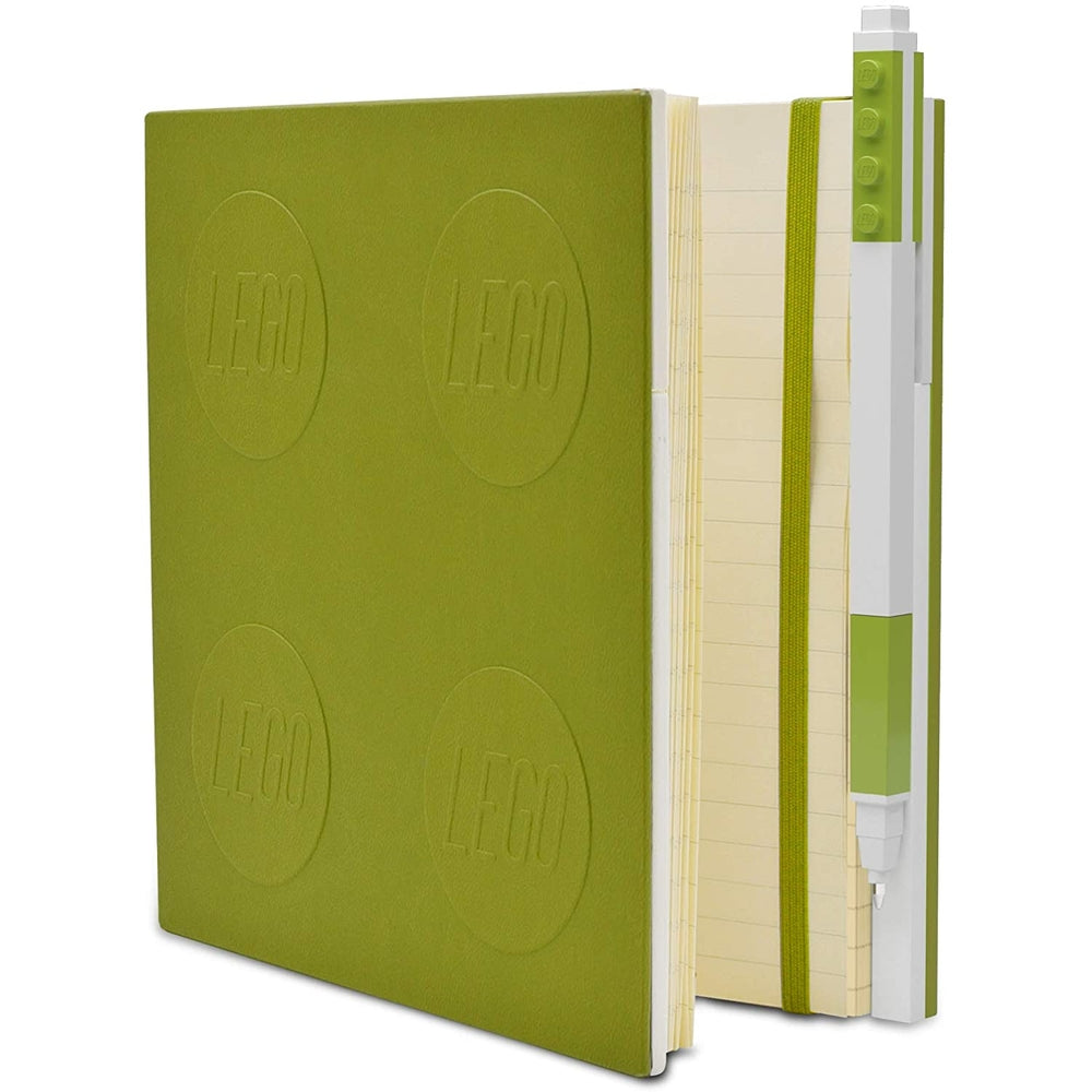 Cancelleria notebook quaderno con 1 penna colore lime
