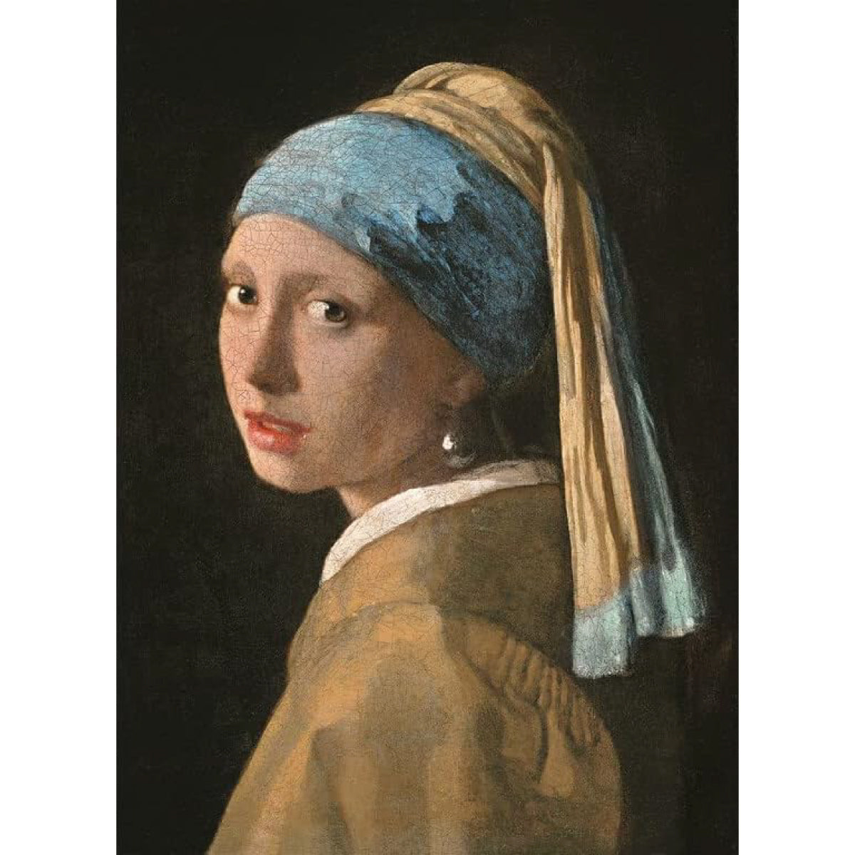 la ragazza con l'orecchino di perla - puzzle 1000 pezzi museum collection
