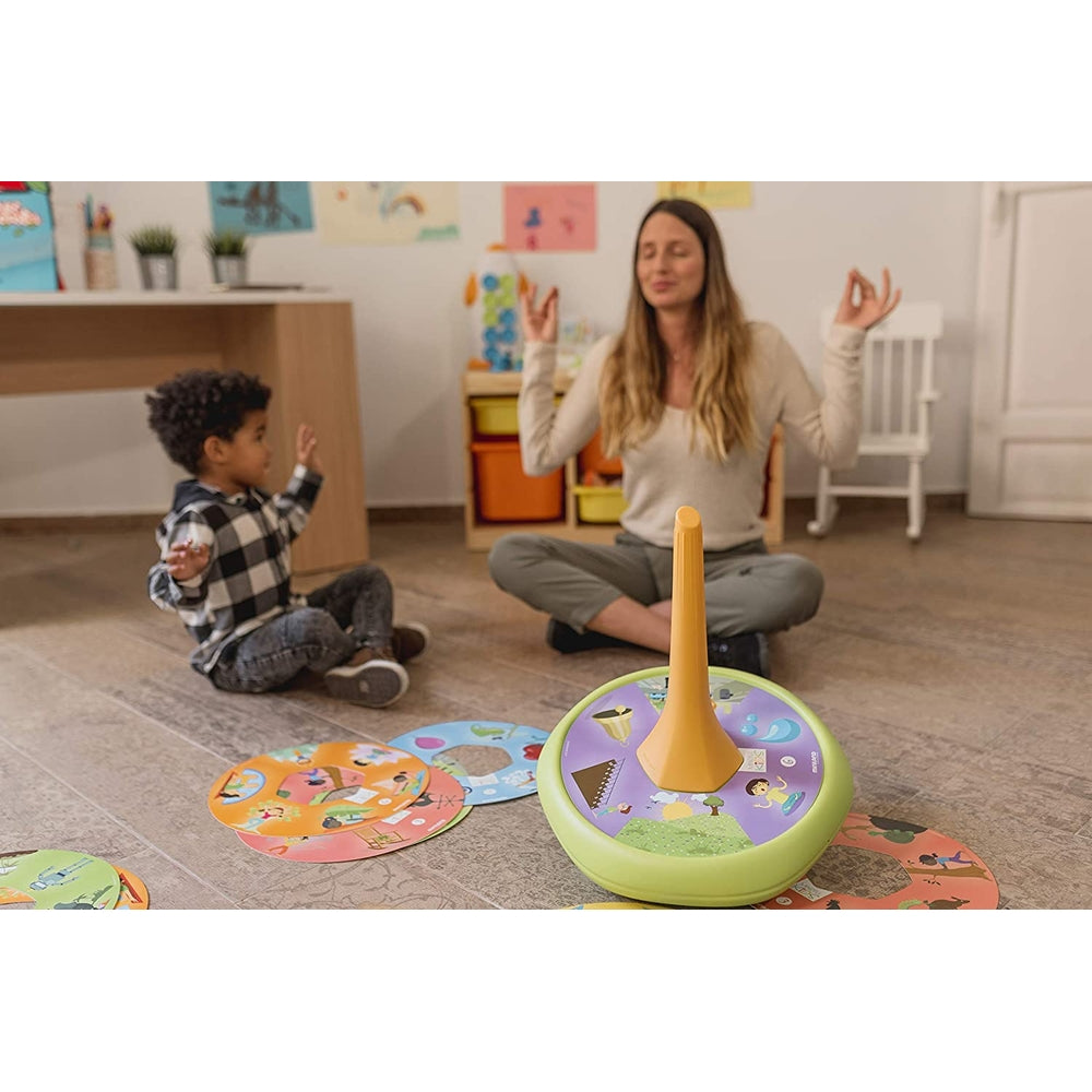 mindful kids - trottola gigante per yoga e attività