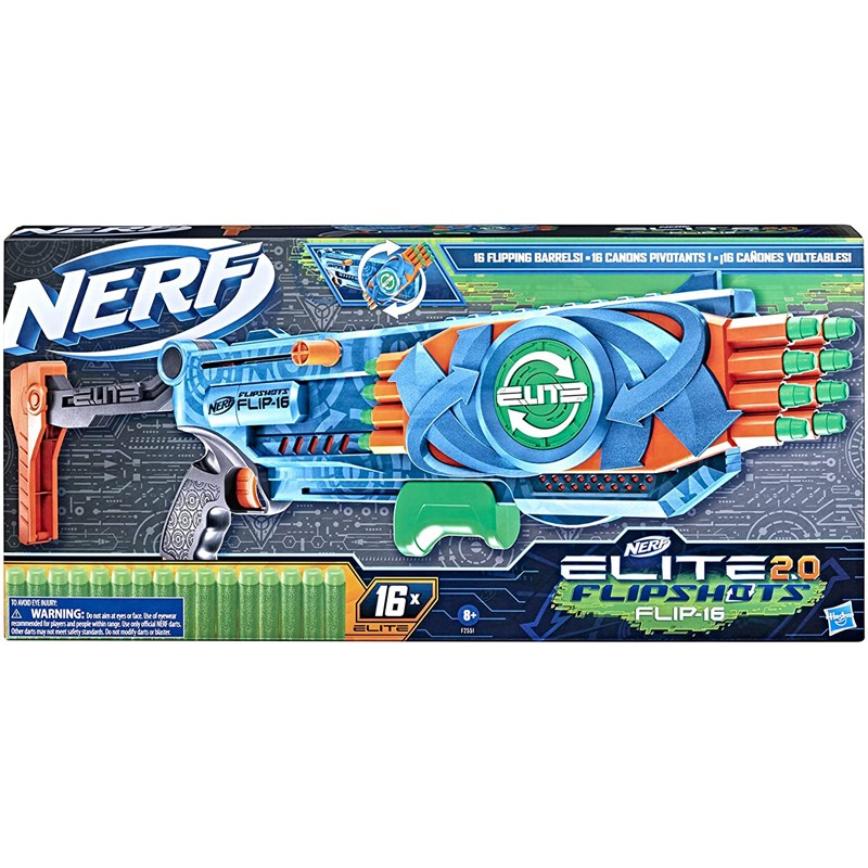 nerf elite 2.0 flipshot 16