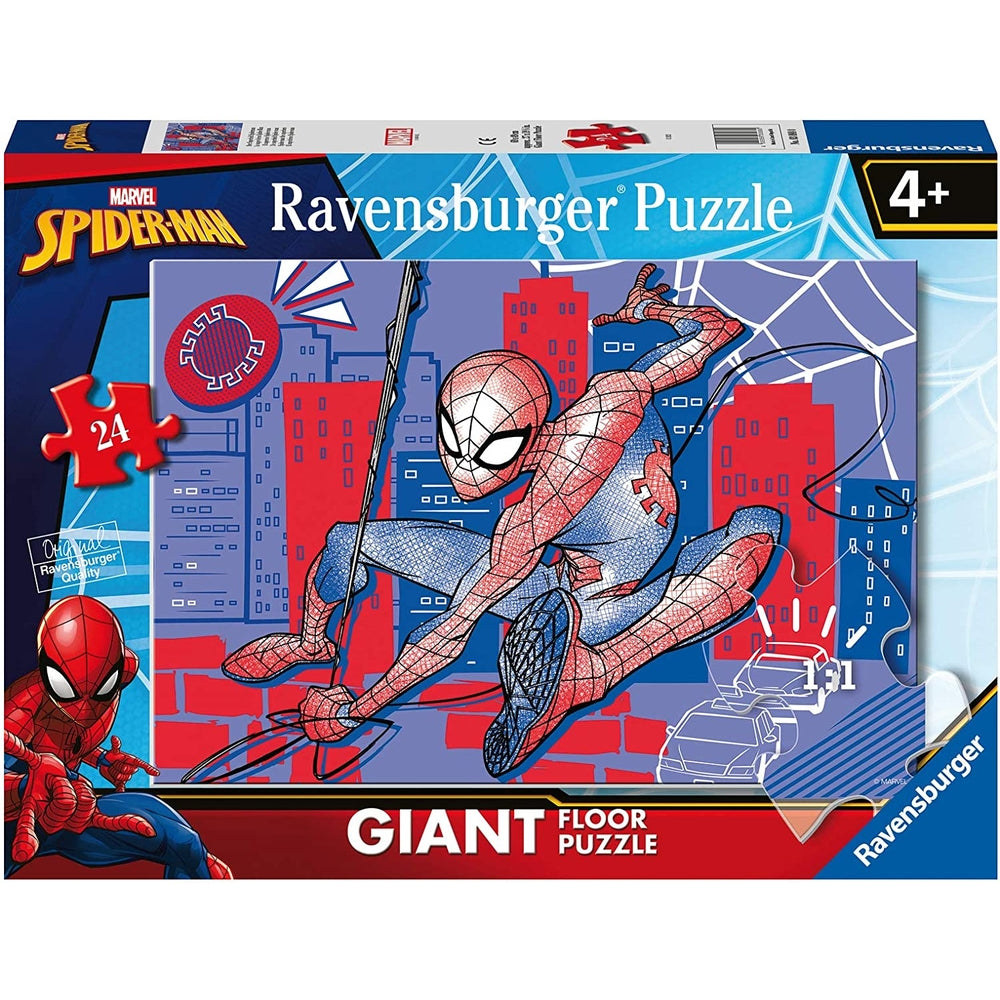 spider-man - puzzle 24 pezzi pavimento
