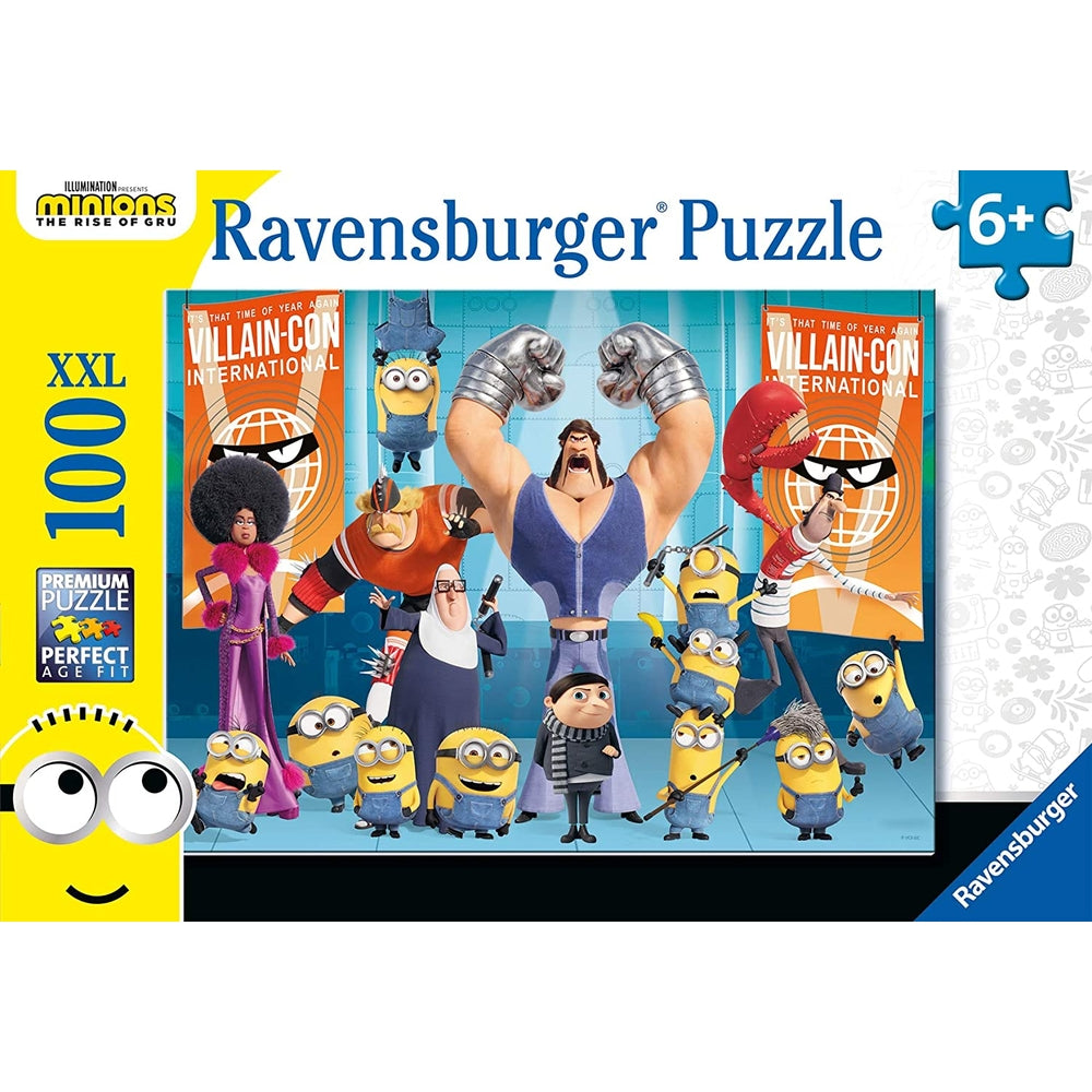 minions - puzzle 100 pezzi xxl