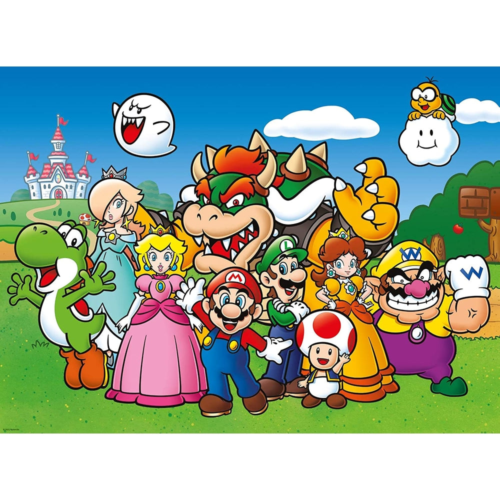 super mario - puzzle 100 pezzi xxl