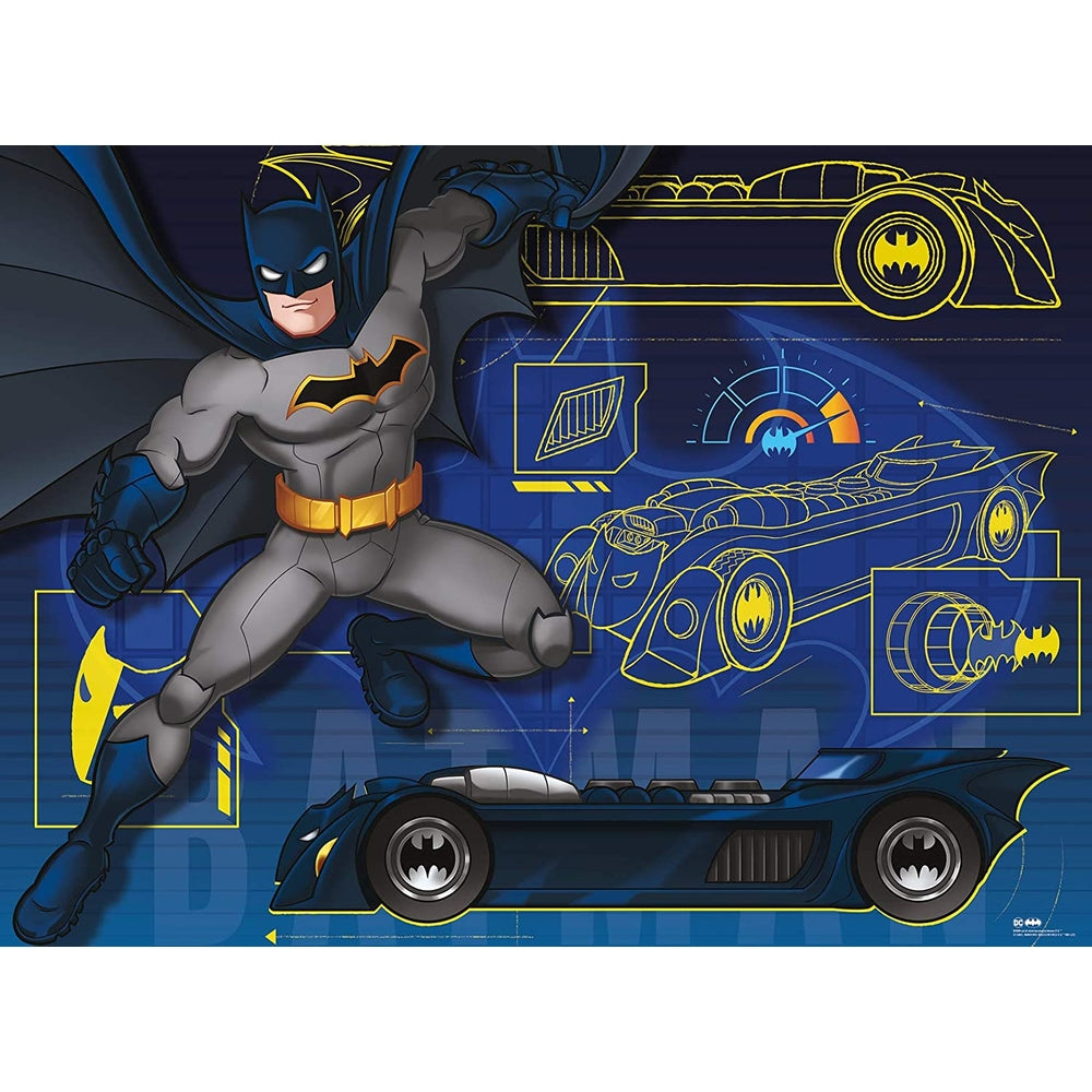 batman b - puzzle 100 pezzi xxl