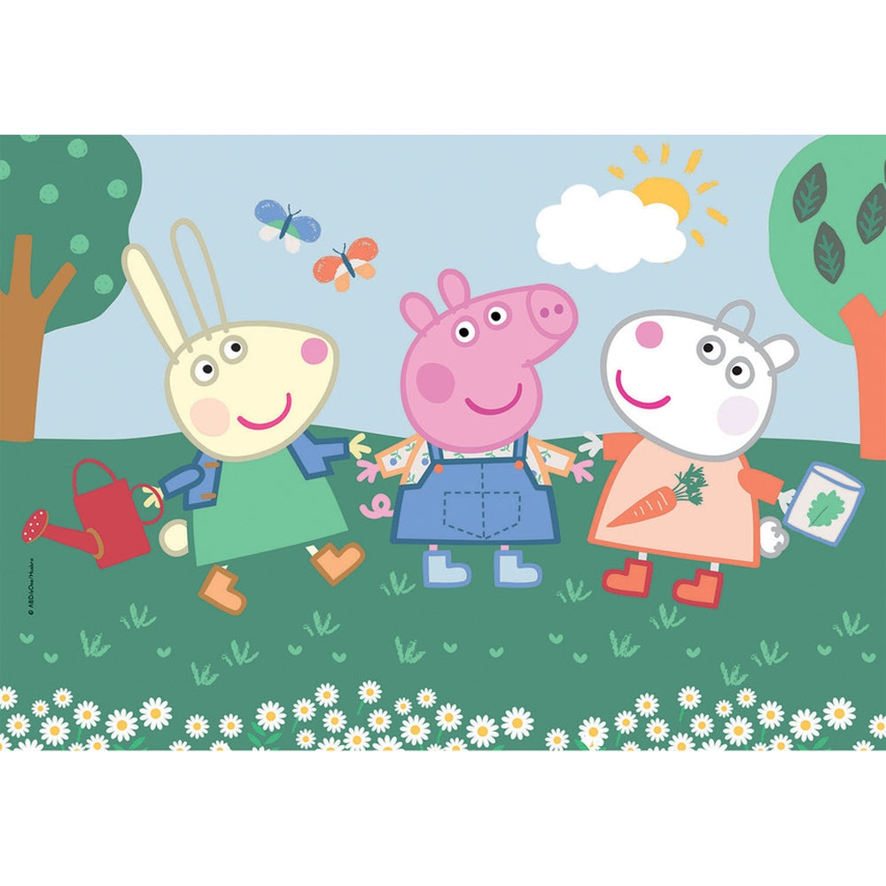 peppa pig - puzzle 3x48 pezzi - play for future