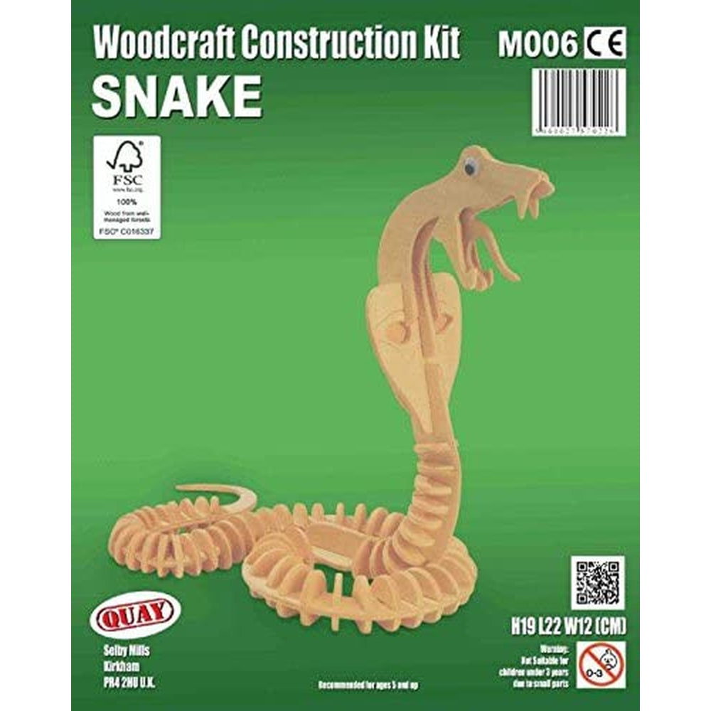 snake - kit di costruzioni in legno (certificazione fsc)